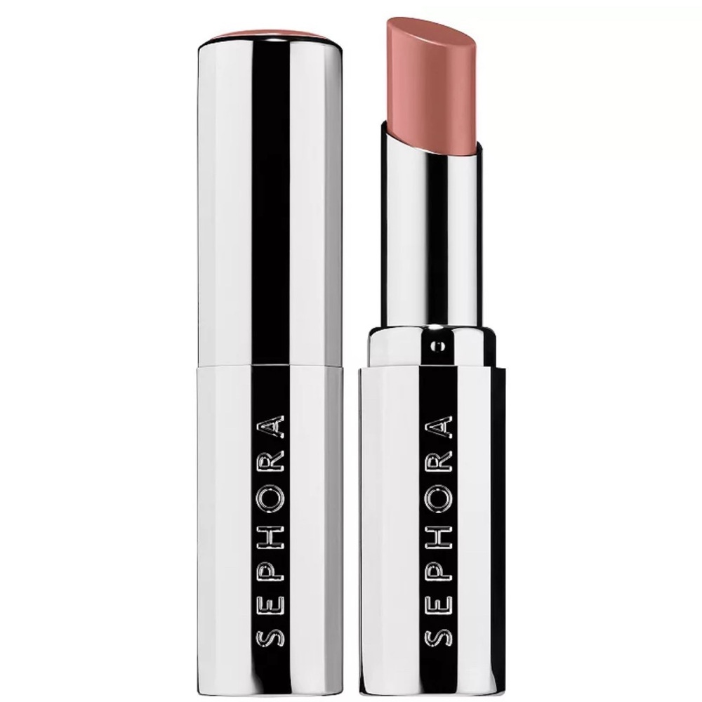 Sephora RougeLaquer Long Lasting Lipstick “To The Left” Nude Pink